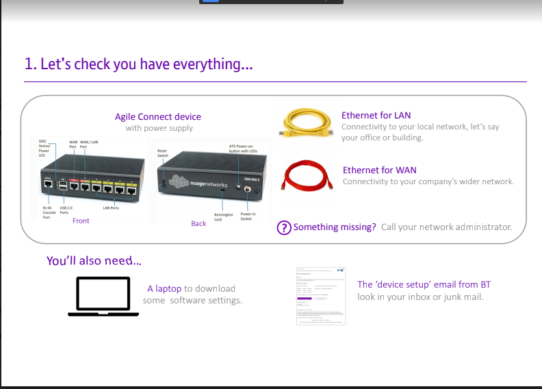 Agile setup screen /images/agile-connect-setup-screen.png